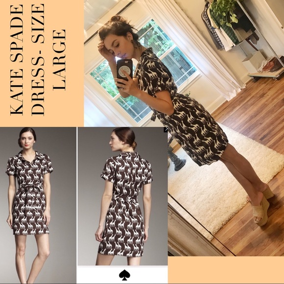 kate spade Dresses & Skirts - Kate Spade Giraffe 🦒 dress
